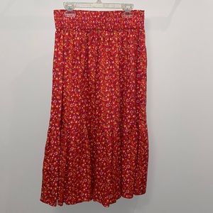Midi Madewell Skirt with elastic waist